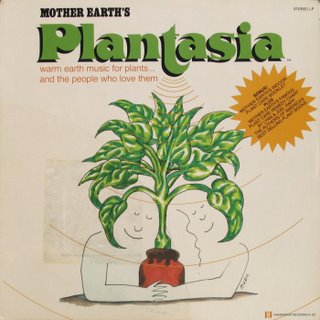 Pochette l'album Plantasia dessiné.