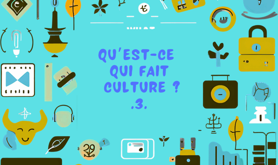 Qu’est-ce qui fait culture · EP3, le repas