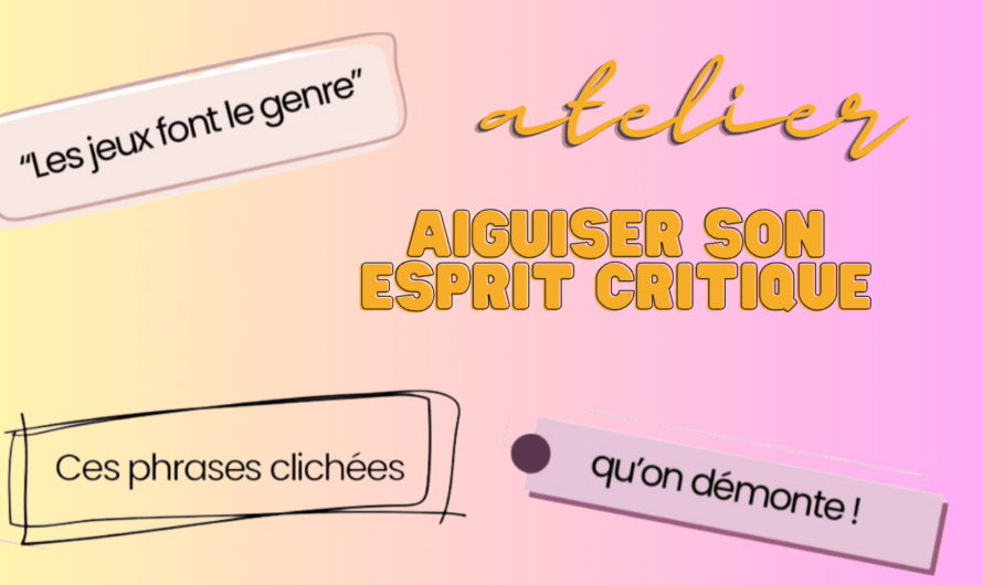 Aiguiser son esprit critique avec le CRFPE