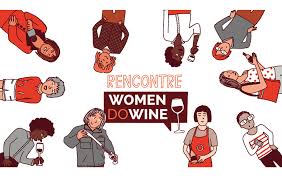 Logo de Women Do Wine

Des femmes qui boivent, produisent, vendent du vin entourent le nom de l'association.
